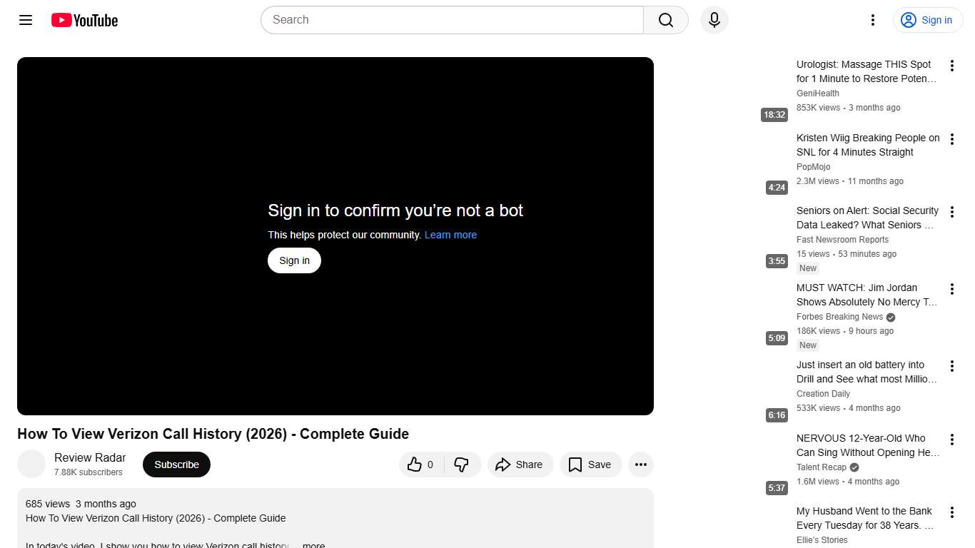 How To View Verizon Call History (2026) - Complete Guide - YouTube